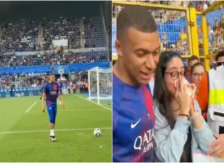 Mbappé deixa adepta ferida e sua reação torna-se viral