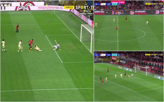 Rafael Leão encerra a temporada com um golo incrível que deixou todos boquiabertos