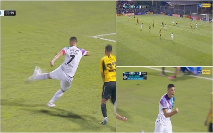 Oscar Cardozo ainda brilha com golaço aos 40 anos