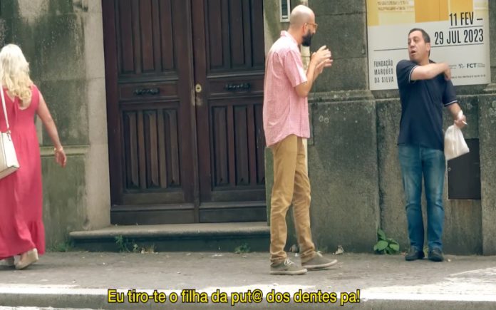 Pierre Zago sofreu de intensa comichão e pediu ajuda na rua