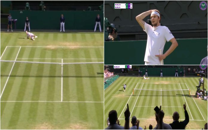 Ponto épico de Rublev contra Bublik provoca loucura em Wimbledon