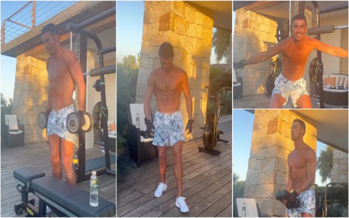 Cristiano Ronaldo revela segredos de sua rotina de treino durante as férias