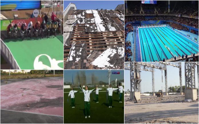 Infraestruturas dos Jogos Olímpicos do Rio 2016: Um olhar impressionante sobre o estado atual