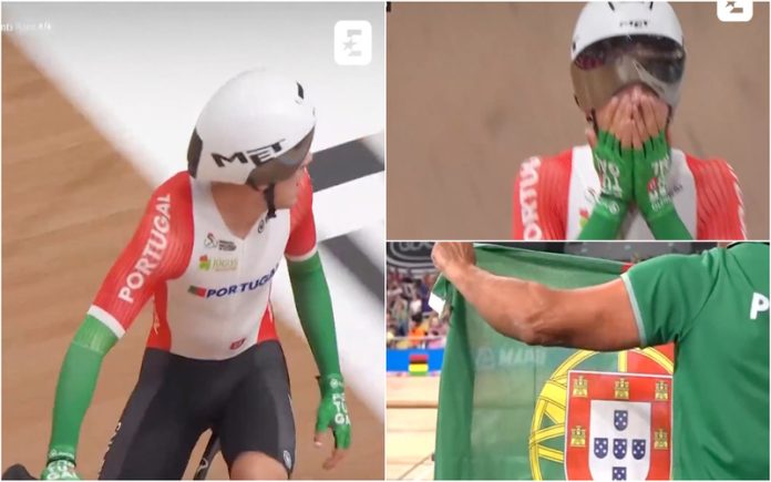 Iuri Leitão conquista título mundial de ciclismo de pista em omnium