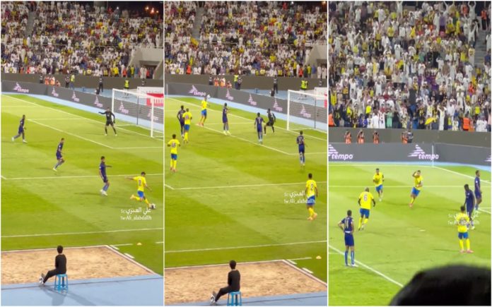 Ronaldo marca pelo Al-Nassr e surpreende com novo festejo emocionante