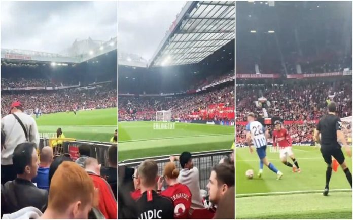 Adeptos do United cantaram por Ronaldo na derrota com o Brighton