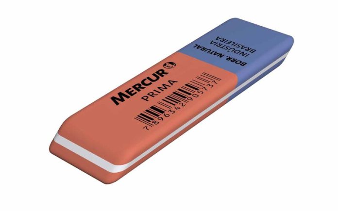 Afinal para que serve a parte azul da borracha?