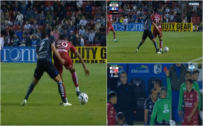 Jogador é expulso por meter o dedo onde não devia