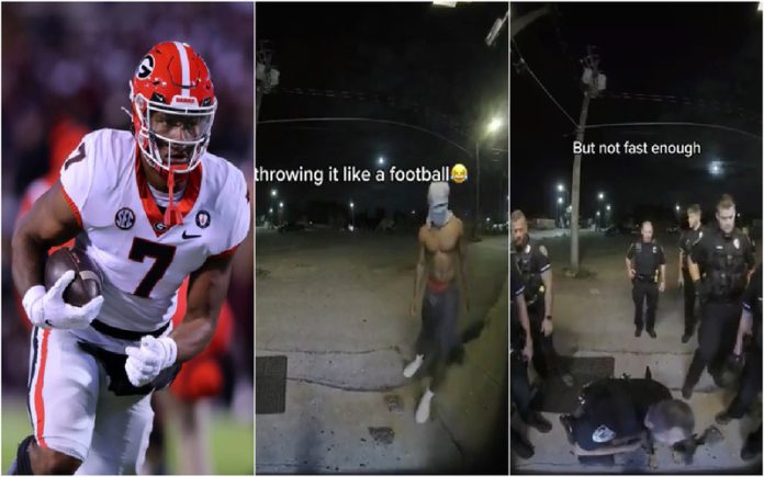 Jovem promessa do futebol americano rouba e tem carreira em perigo