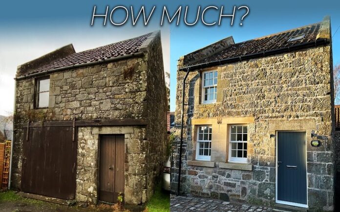 Homem transforma casa abandonada em casa inacreditável