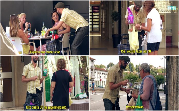 Portugueses aproveitam os descontos do contrabandista Pierre Zago