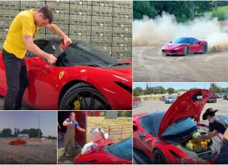 Youtuber teste Ferrari F8 até ao limite por diversão e estupidez