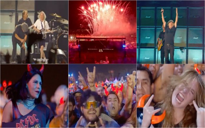 AC/DC regressam ao palco passado 7 anos