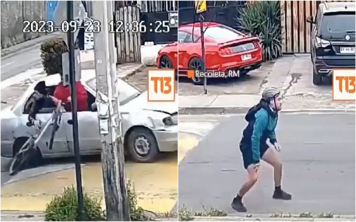 Ciclista viu a sua bicicleta ser roubada enquanto pedalava