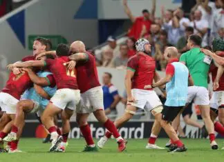 O momento emocionante em que Portugal consegue a sua 1ª Vitória num Mundial de Rugby