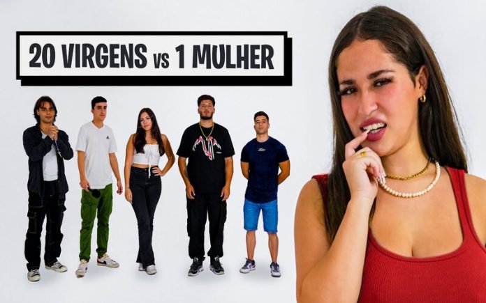 20 VIRGENS VS 1 MULHER ( Português )
