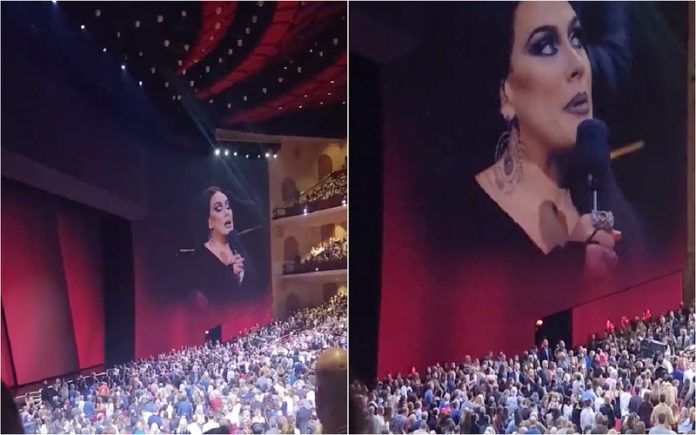 Adele homenageou Matthew Perry durante Concerto