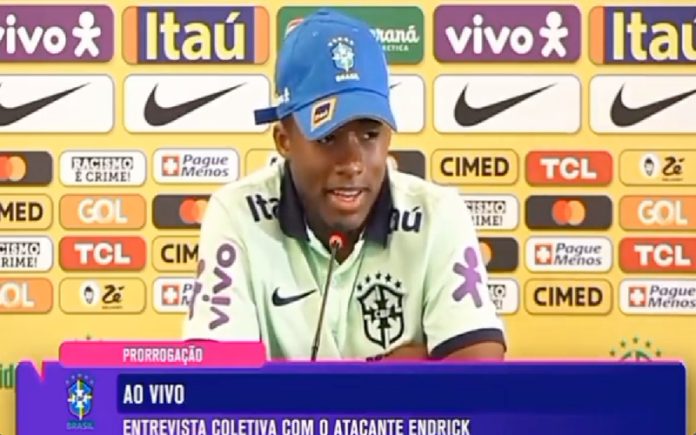 Endrick vai defrontar Messi mas admite Sou mais fã do Cristiano Ronaldo