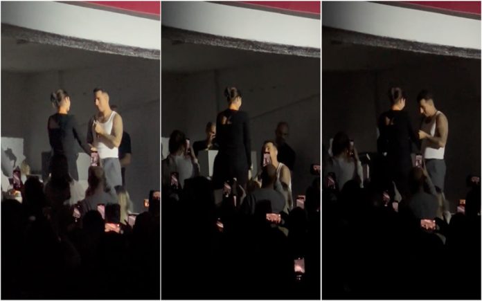 Fernando Daniel pediu namorada em casamento durante concerto