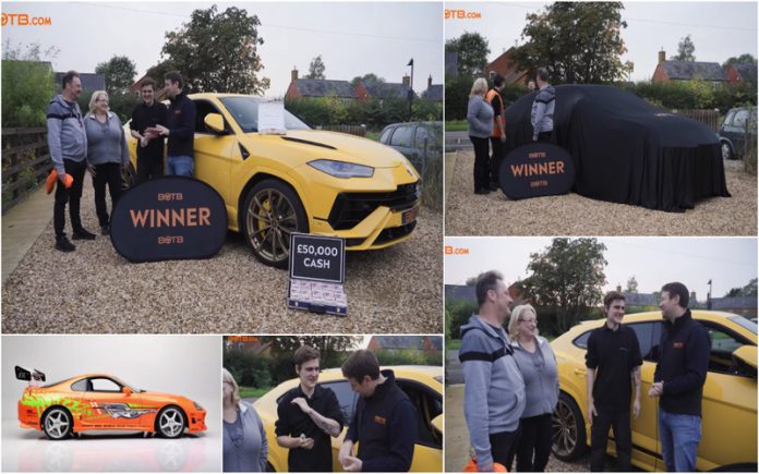 Ganha Lamborghini Urus numa lotaria mas troca-o um Toyota Supra