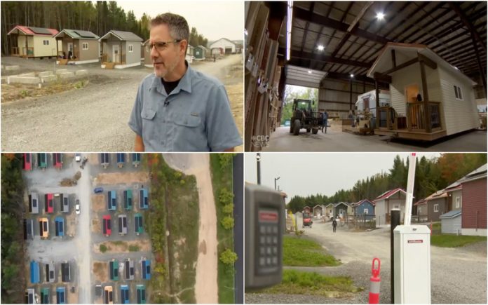 Milionário criou 99 mini casas para ajudar sem-abrigo