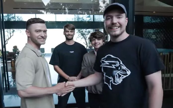 Mr. Beast Convida Justin Timberlake para uma Tour de Luxo