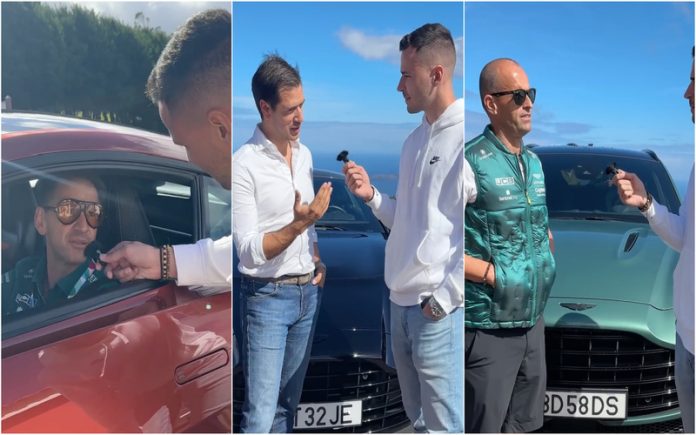 Questionou a donos de supercarros o que fazem da vida durante evento na Madeira