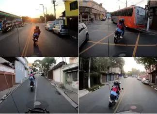 Perseguição policial de mota torna-se viral (habilidades extraordinárias)