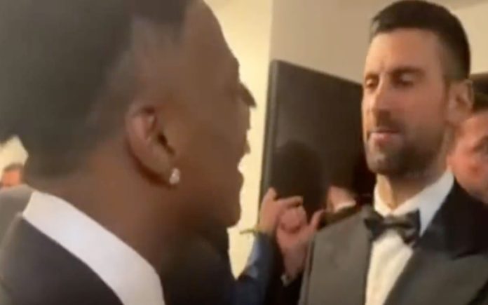 Speed não conhece Djokovic e o Tenista diz que é jogador de futebol