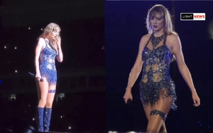 Taylor Swift luta para respirar em imagens aterradoras de espetáculo no Brasil Após Morte de Fã