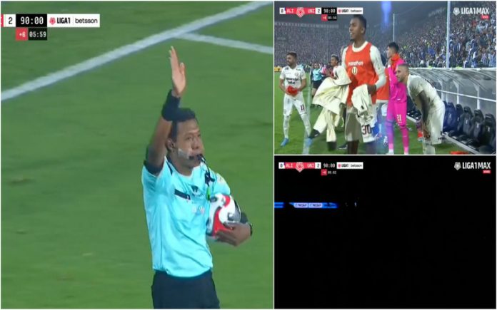 Universitário sagrou-se campeão e clube rival apagou as luzes