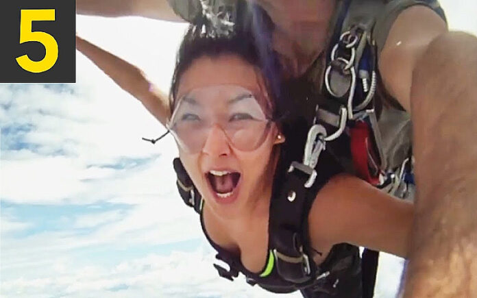 5 saltos de paraquedas que correram extremamente mal