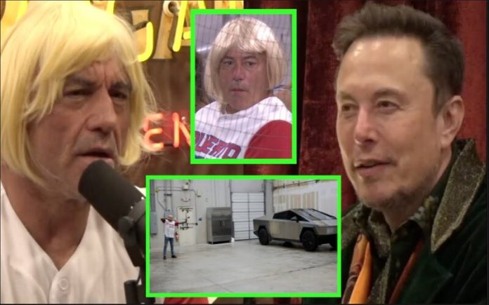 Joe Rogan Testa a Durabilidade da Tesla Cybertruck com uma flecha