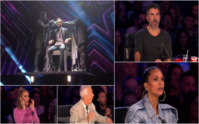 Mágico teletransporta-se de um lado para o outro no Britain's Got Talent e deixa todos surpreendidos