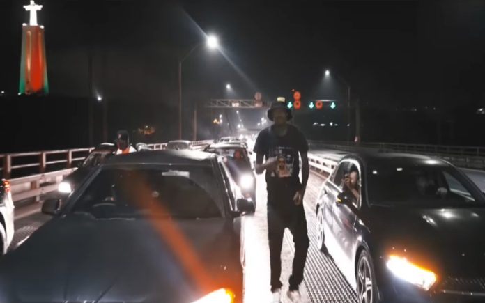 Rapper parou o trânsito na Ponte 25 de Abril para gravar videoclipe e o caos foi instalado