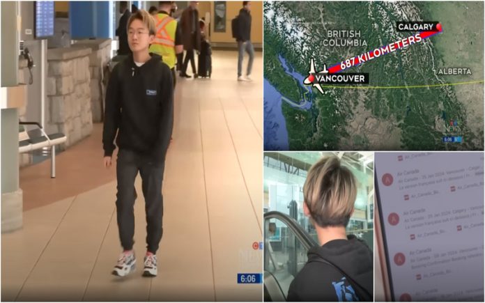 Estudante opta por voar para a universidade no Canadá em vez de alugar um apartamento