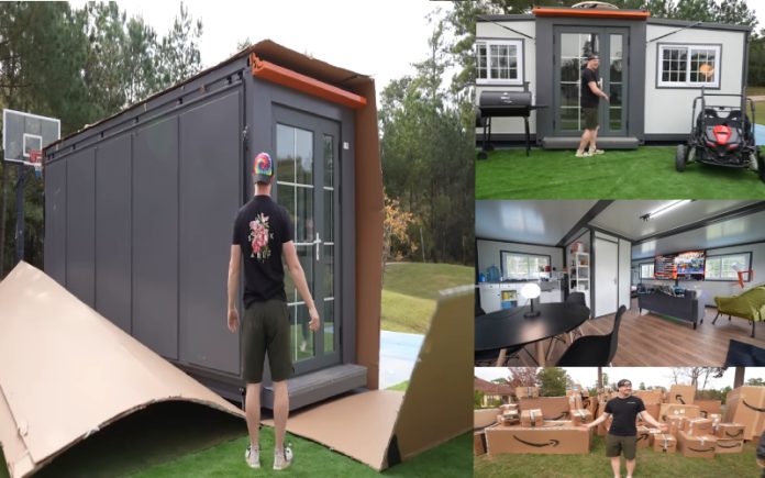 Jovem americano mostra a casa que comprou na amazon por 35 mil euros