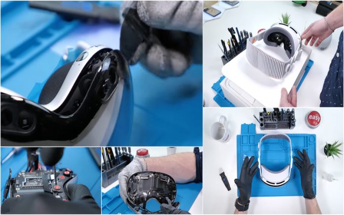 Youtuber desmonta e destrói Apple Vision Pro para ver o que tem dentro