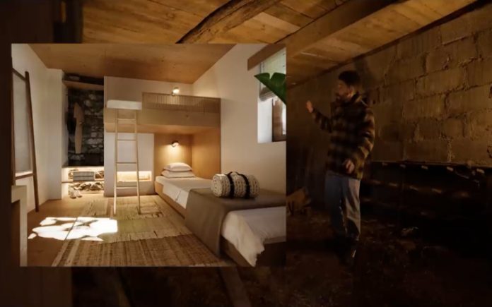 Youtuber revelou como vai ficar a meia aldeia que comprou por 100 mil euros