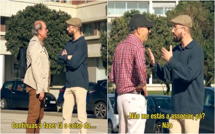 O grande humorista Pierre Zago volta a fazer das suas e reencontra velhos amigos na rua