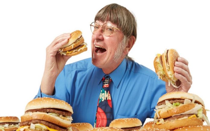 Recordista do maior número de consumo de Big Mac's chega aos 34.128