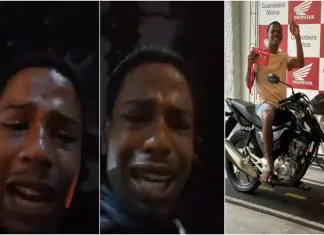 Estafeta que chorou ao ver a sua terceira bicicleta ser roubada ganha uma mota para trabalhar