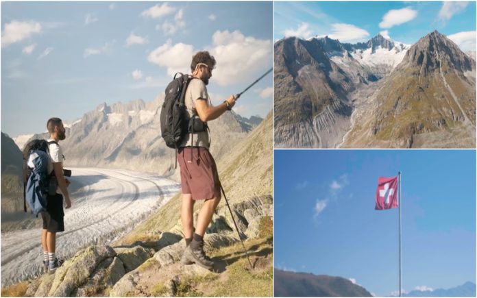 João Amorim e João Manzarra exploraram a Suíça durante duas semanas com humor à mistura