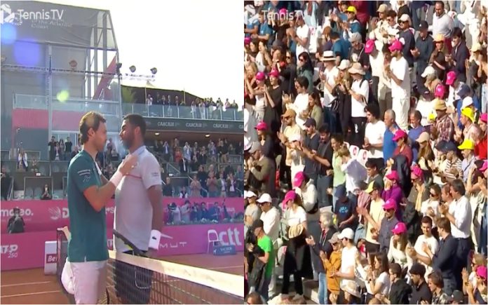 João Sousa terminou carreira no Estoril Open com ovação de pé