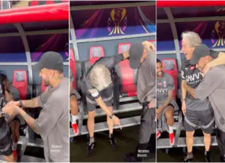 Neymar felicita Jorge Jesus pelos mais recentes recordes mas JJ prefere falar dos sapatos do brasileiro