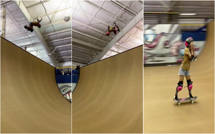 Adolescente de 14 anos realiza o primeiro 900º na história do skate feminino