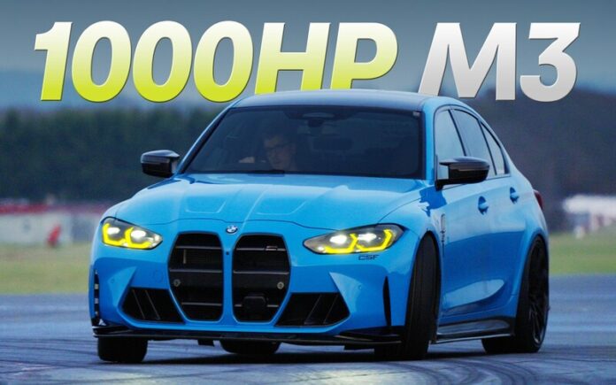 BMW M3 G80 de 1000HP Um monstro sobre rodas