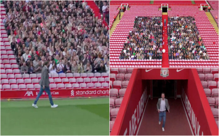 Despedida emocionante Funcionários do Liverpool homenageiam Jürgen Klopp