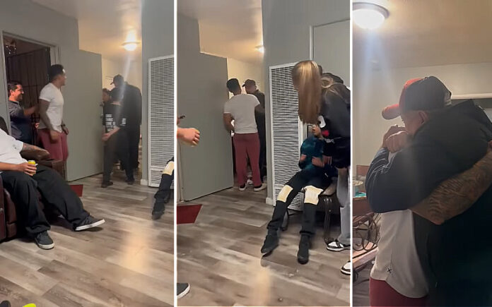 Homem finalmente consegue reconectar-se com o pai após 13 anos sem se verem Homem finalmente consegue reconectar-se com o pai após 13 anos sem se verem