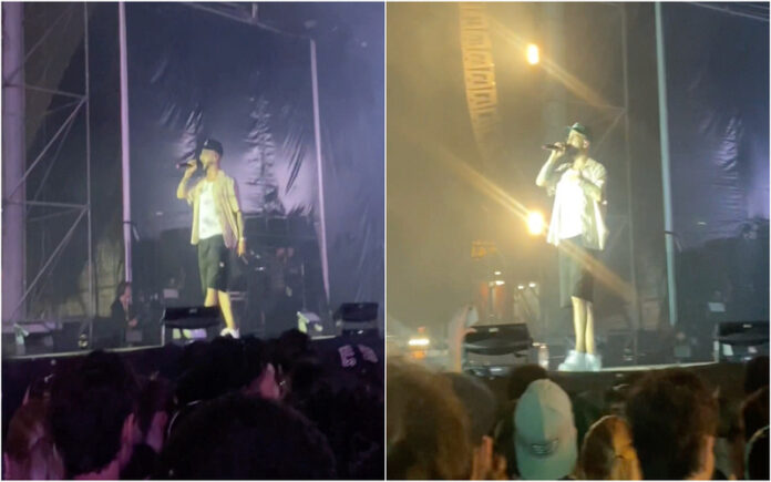 Piruka sofre queda do palco na Queima das Fitas de Coimbra